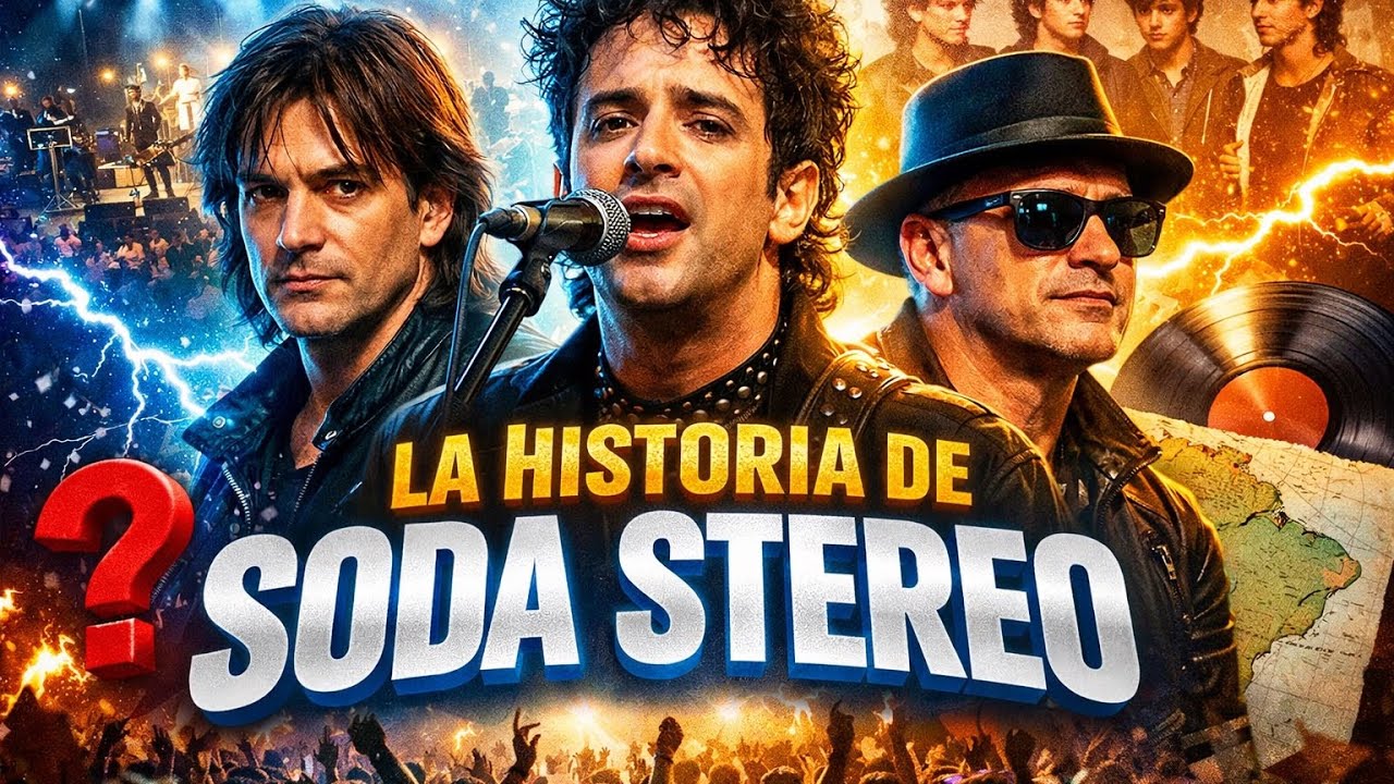 La historia del de Soda Estéreo 