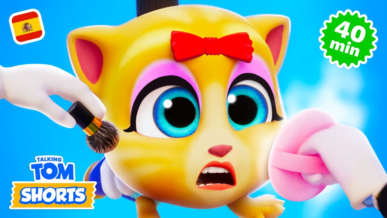 Limpieza de primavera 🧼🧹 Compilación de Cortos de Talking Tom