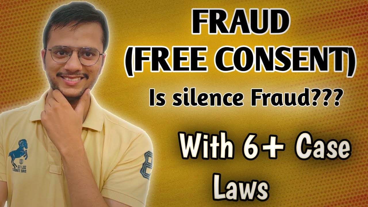 Fraud Indian Contract Act 1872 | Fraud Contract Law | Sec17 Indian Contract Act 1872 | Derry vs Peek