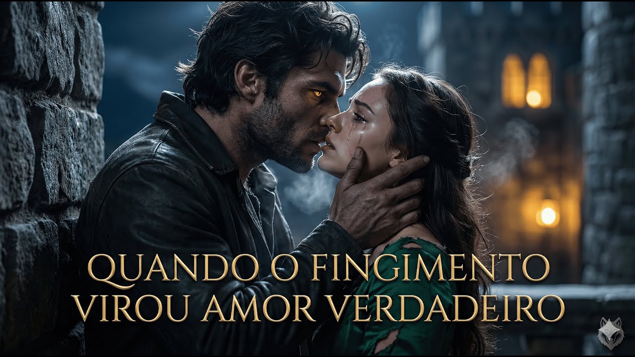 ❤️‍🔥  O Beijo Falso Virou um Segredo Perigoso 🎭🐺| HISTÓRIA COMPLETA
