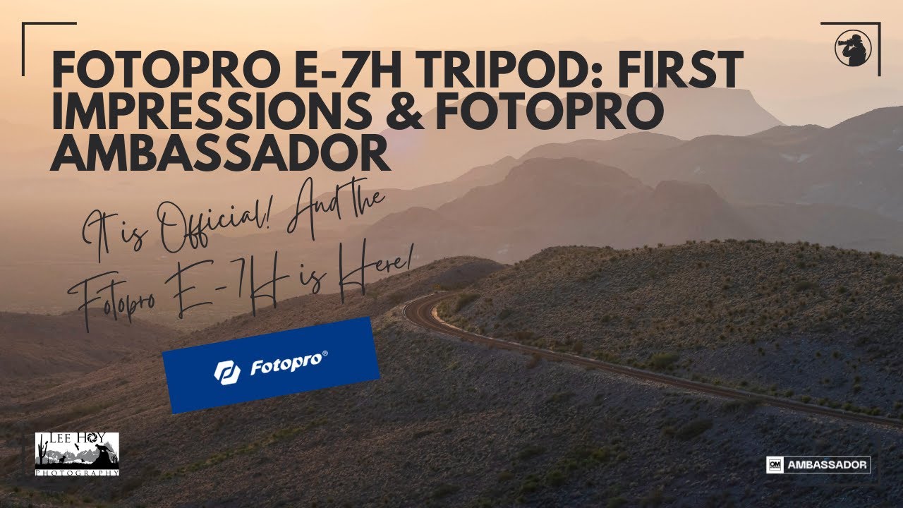 Fotopro E-7H Tripod First Impression - First