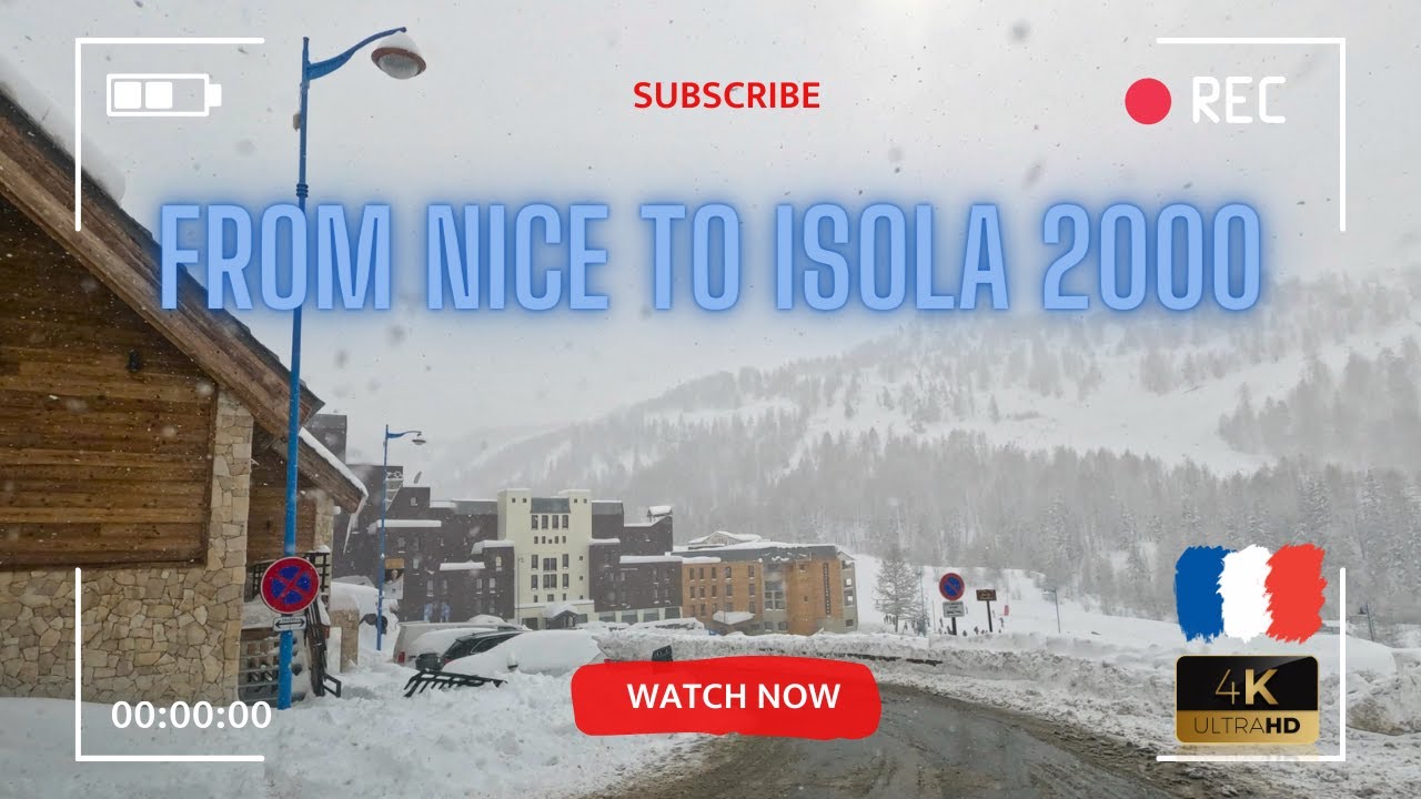 From Sea to Snow: A Breathtaking Road Trip from Nice to Isola 2000