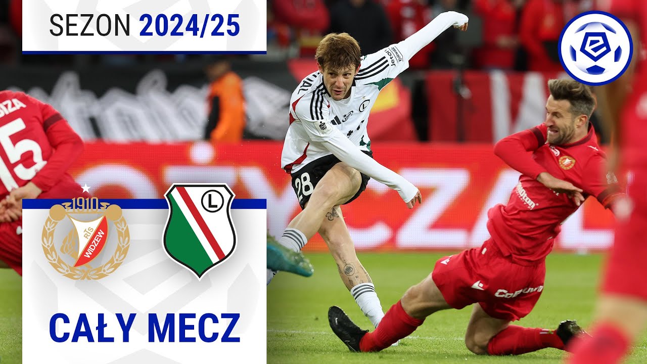 (1/2) Widzew Łódź - Legia Warszawa | CAŁY MECZ | Ekstraklasa 2024/25 | 31. Kolejka