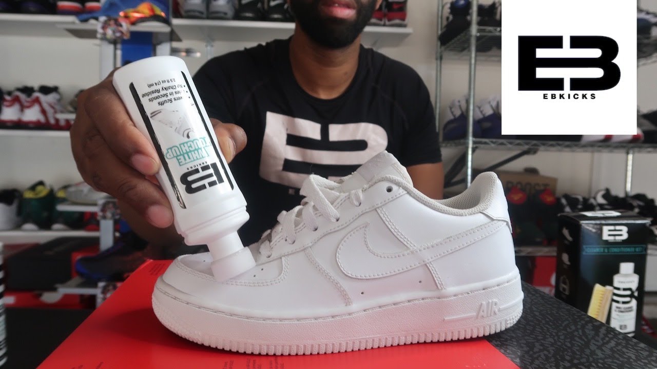 How To Use The EB White Touch Up On White Shoes