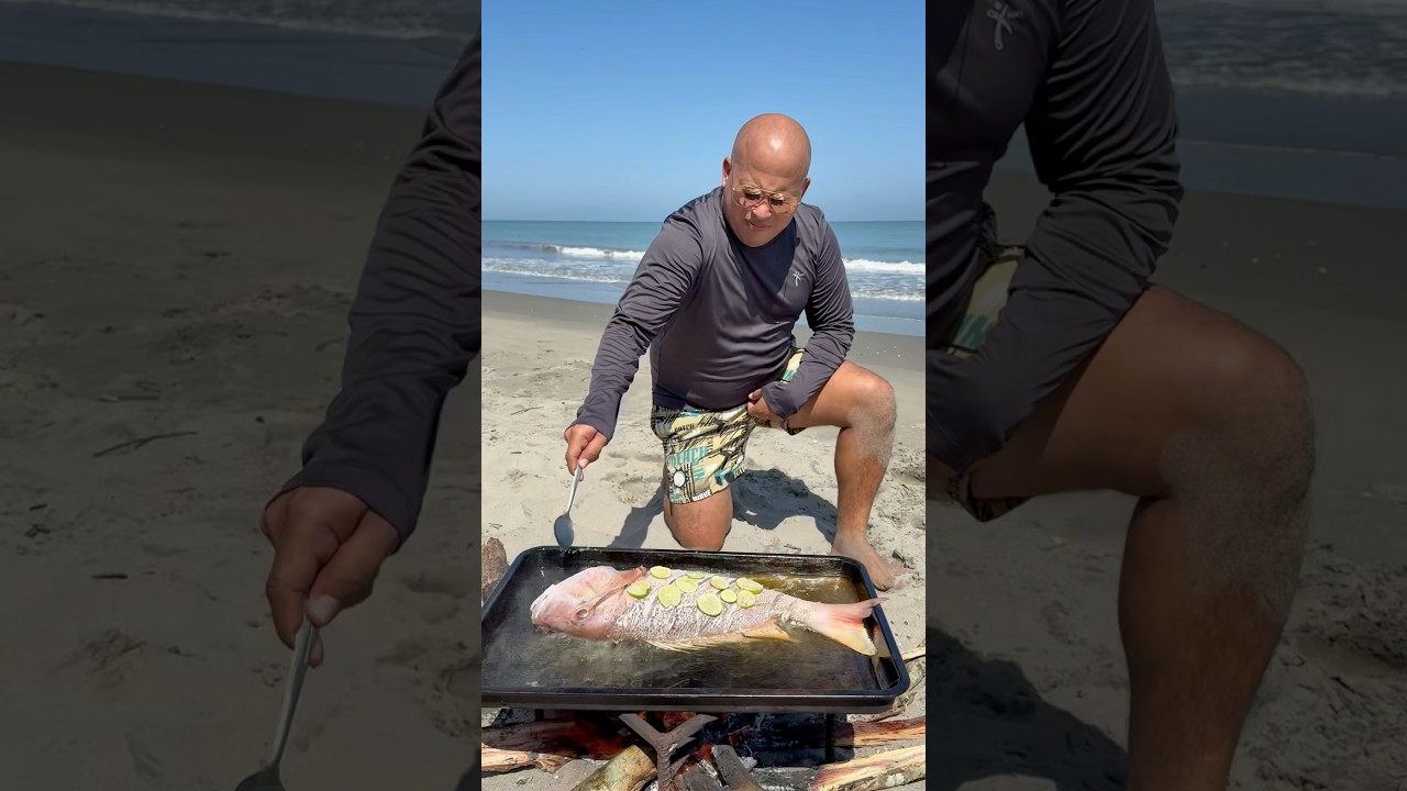 Pargo rojo frito 