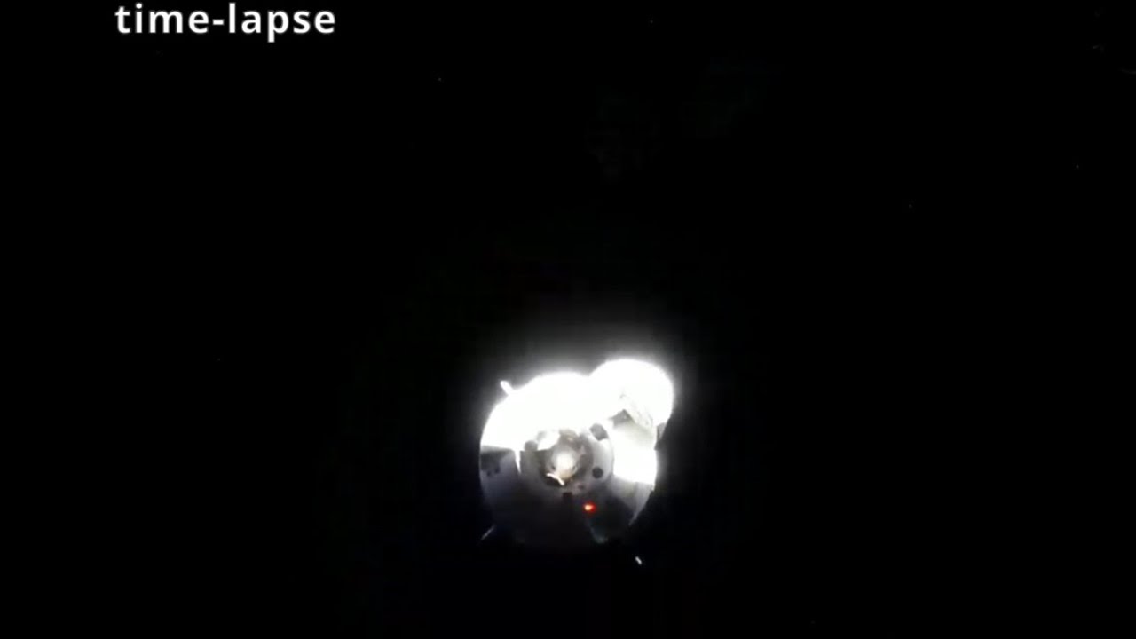 Ax-2 Crew Dragon docking