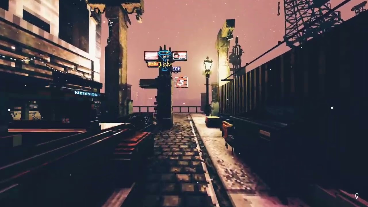 REMIXEDCAT - SNOWFLAKES AND FROZEN LAKES (official music video featuring shadows of doubt game chill