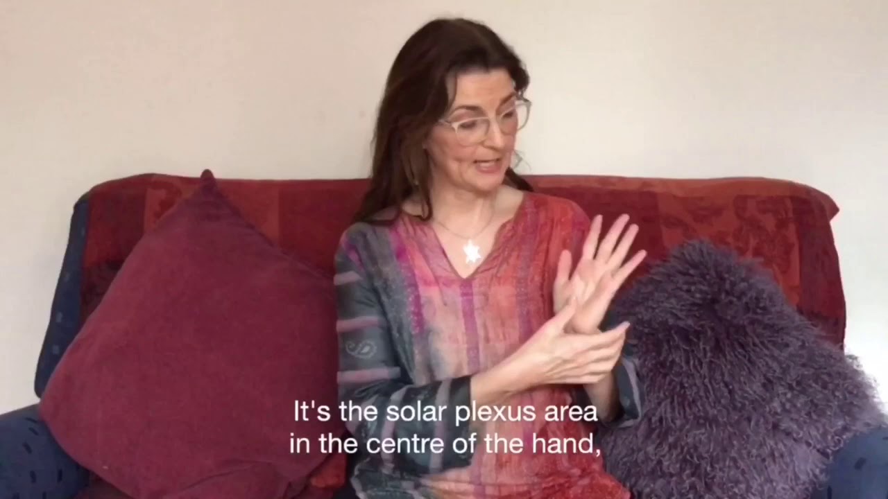 Hand reflexology to help relieve anxiety