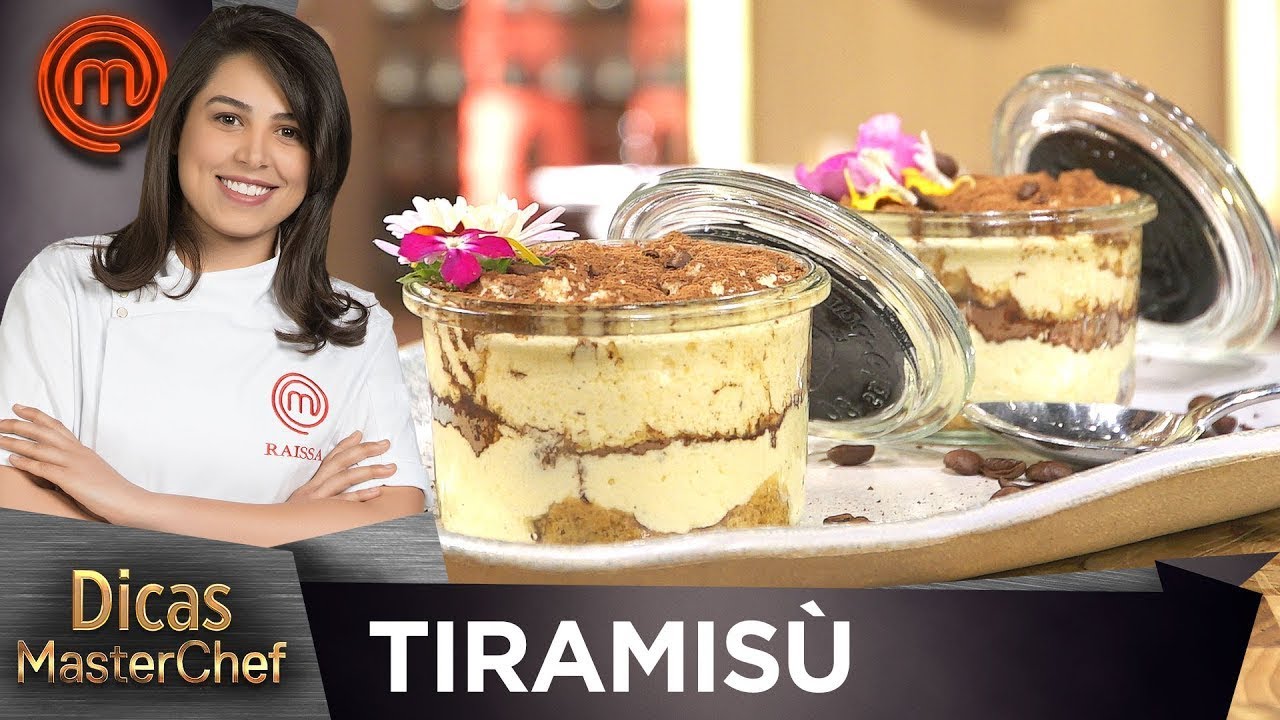 TIRAMISÙ com Raissa Ribeiro | DICAS MASTERCHEF