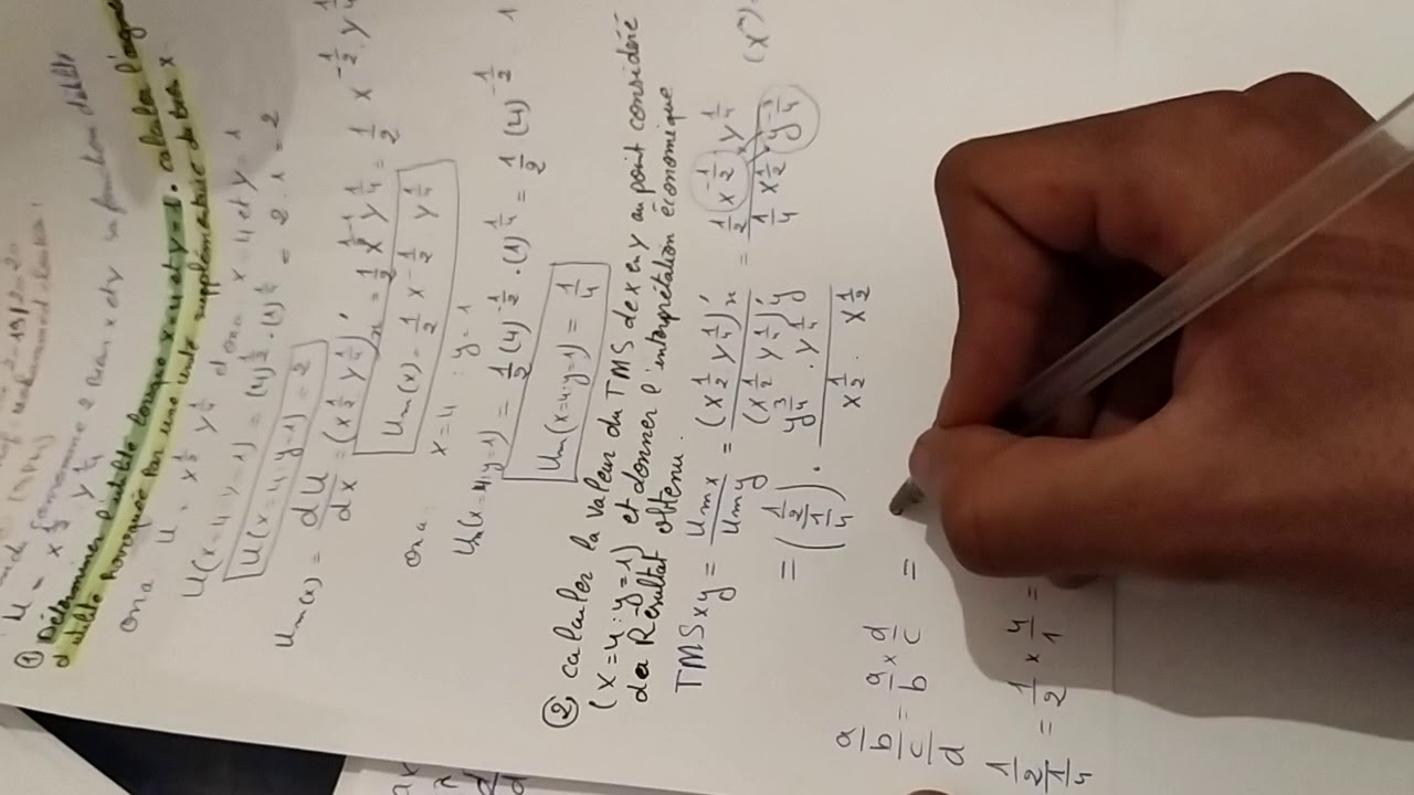 correction d,examen microeconomie prof choukri normale2020EP1