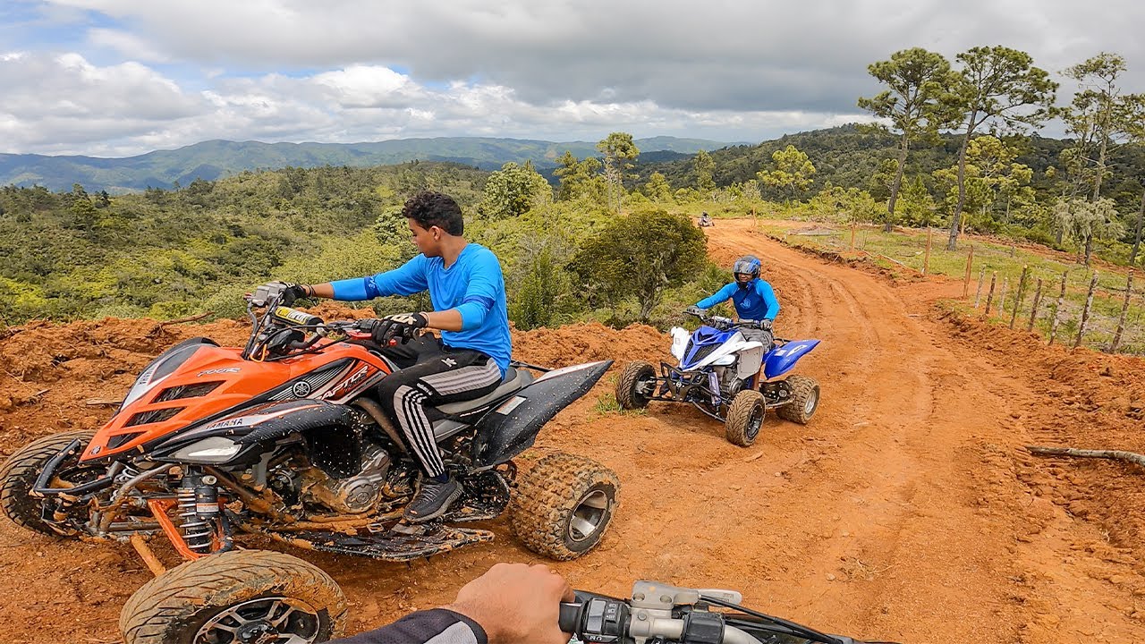 Una aventura peligrosa al borde de un precipicio | Raptor 700r | YFZ 450r | Emmanuel Ortiz