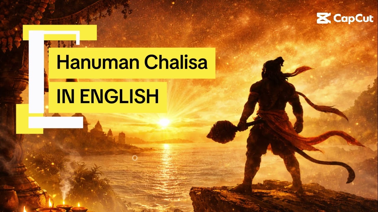 Hanuman Chalisa (English) | Jai Hanuman | Modern Devotional Cinematic Song