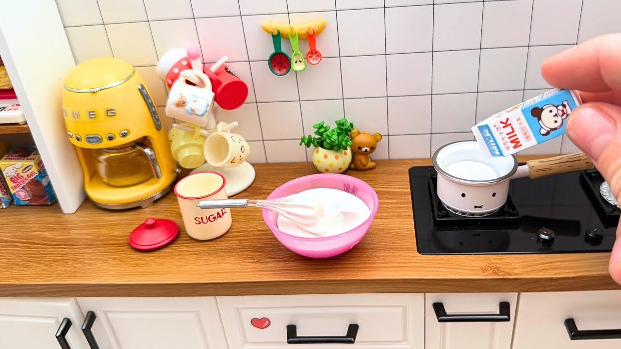 Mini kitchen set installation🌟 ASMR 🌟Orcara 🌟Re-ment 🌟