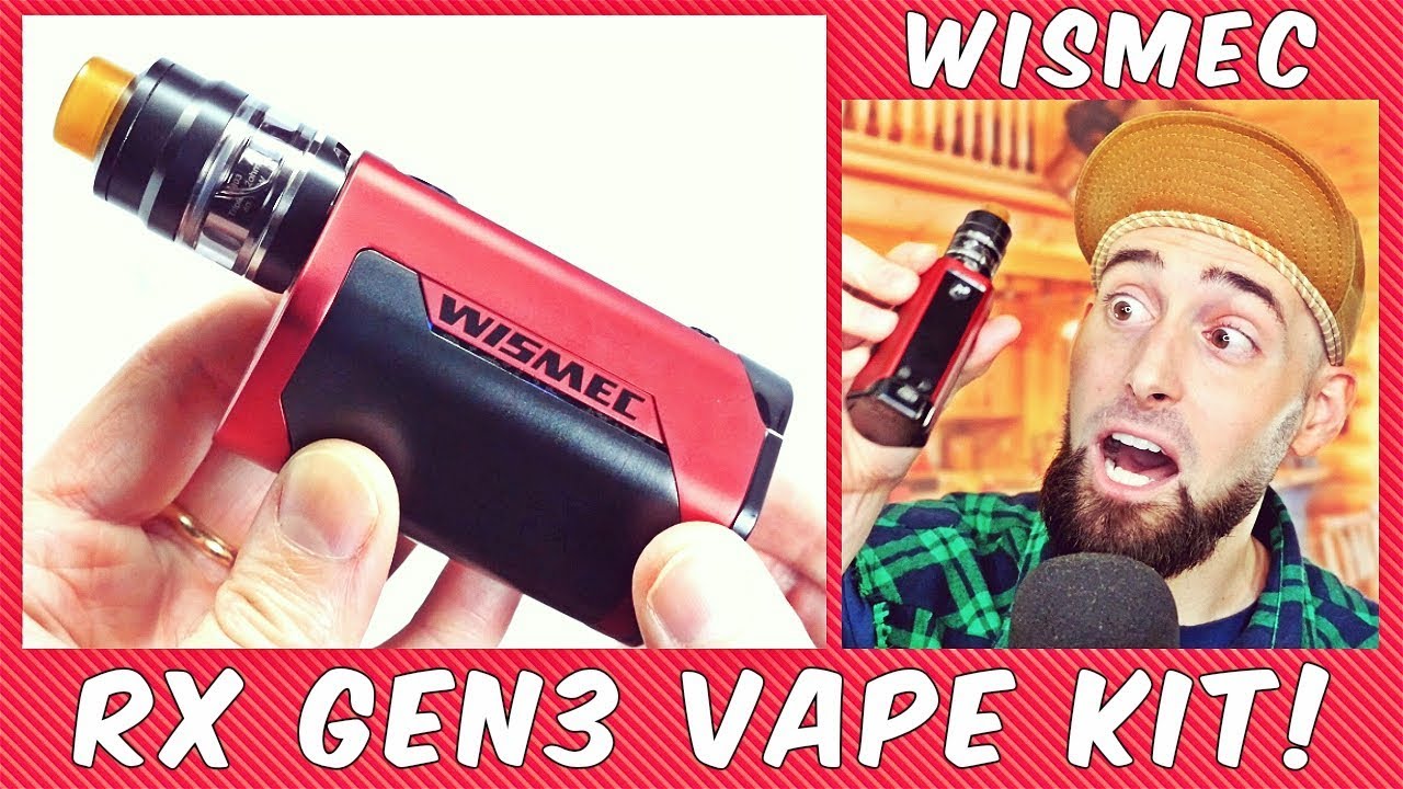 The Most Underrated Vape Kit Of 2017! The Wismec RX Gen3!
