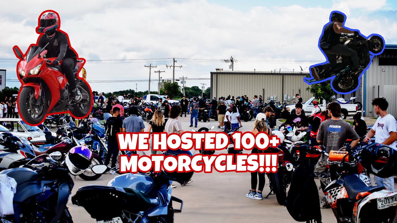 I BROUGHT 100+ MOTORCYCLES TO A MEET! MV#7