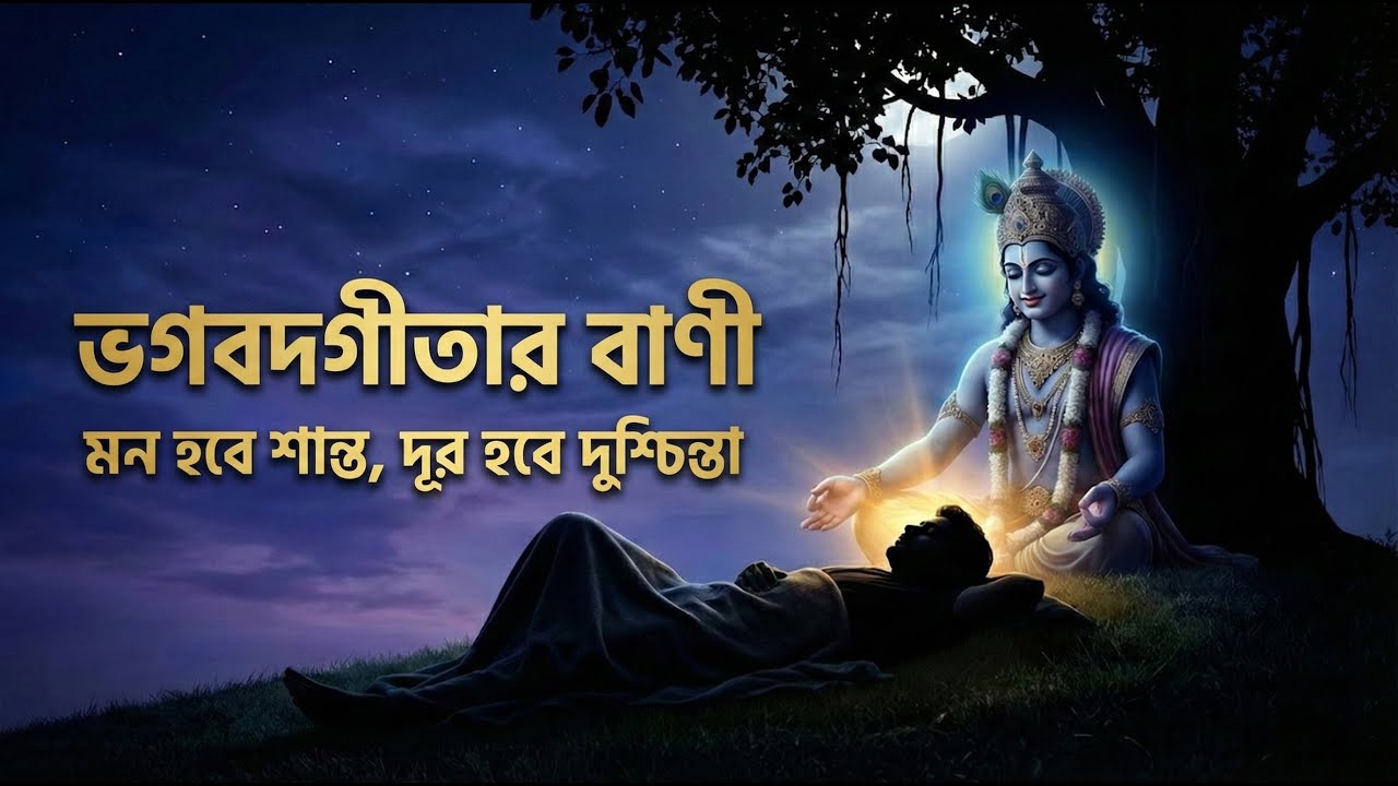 ভগবদ্গীতার এই বাণী: ঘুমোতে যাওয়ার আগে শুনুন | মন হবে শান্ত, দূর হবে দুশ্চিন্তা