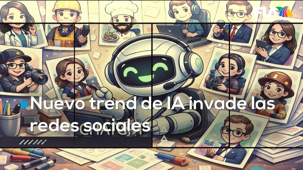 La nueva tendencia de INTELIGENCIA ARTIFICIAL que ha invadido las redes sociales