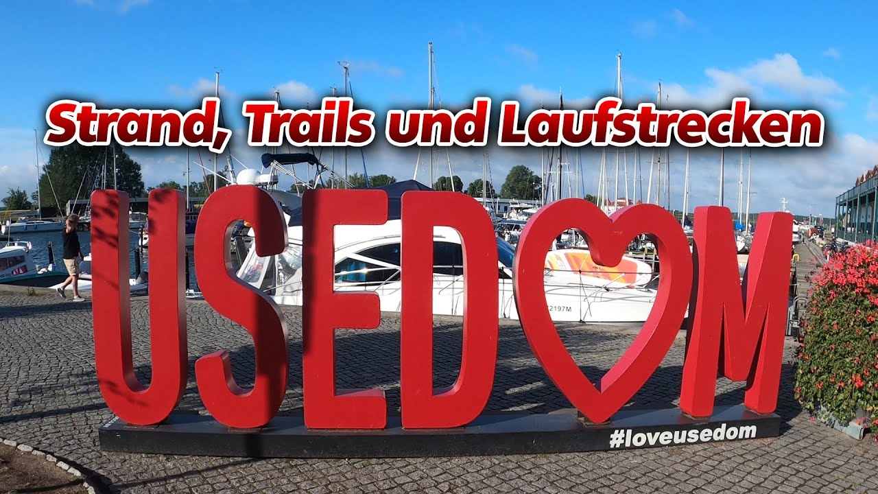 Strand, Trails und Laufstrecken auf USEDOM #loveusedom