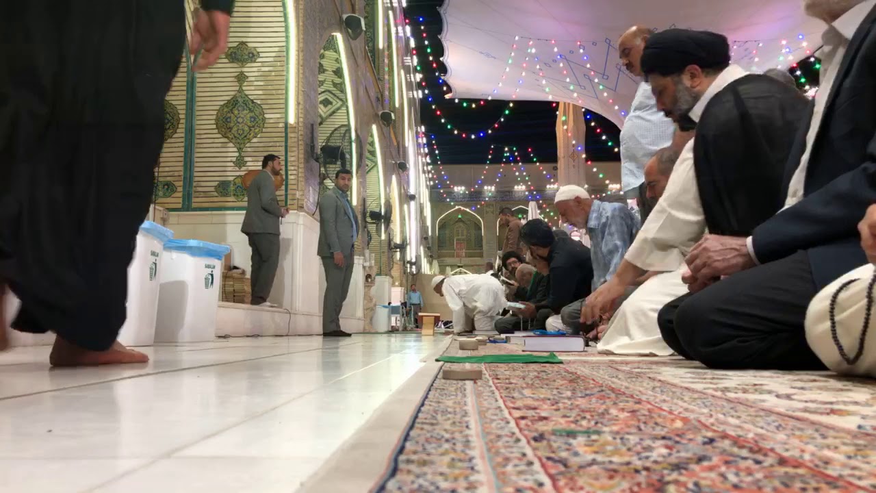 Fajar Azan & Namaz At Shrine of Imam Ali as NAJAF