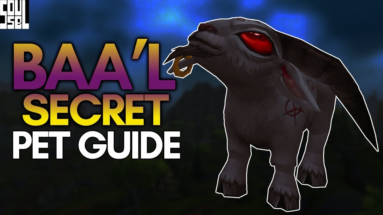 Baa'l SECRET PET Guide, Possible Requirement For the HIVEMIND! World of Warcraft Battle for Azeroth