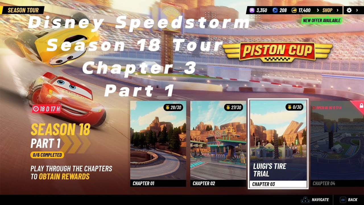 Disney Speedstorm Season 18 Tour Chapter 3 Part 1