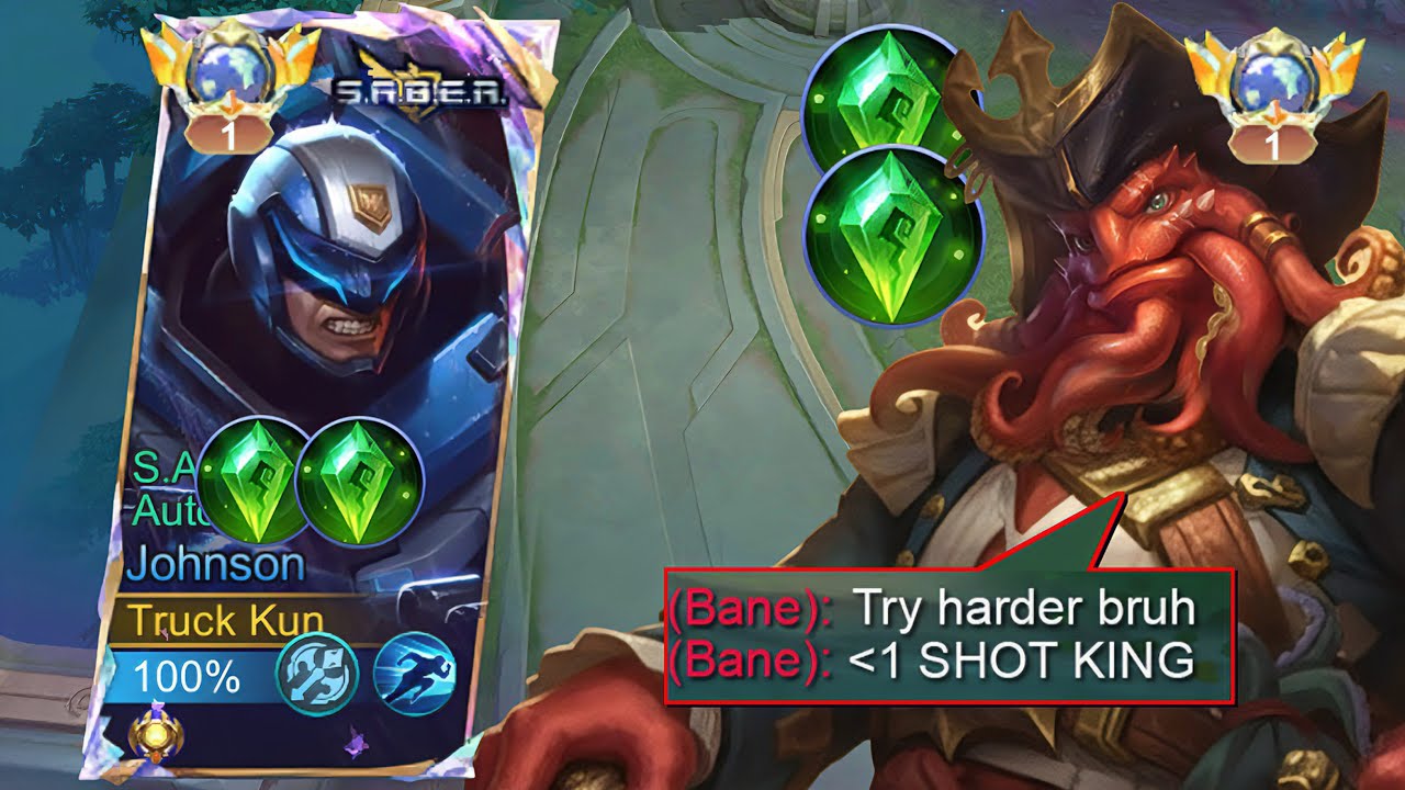 THIS MAGE BANE THINKS HE'S TOO OP, NOT UNTIL I 1 SHOTTED HIM!! - MLBB