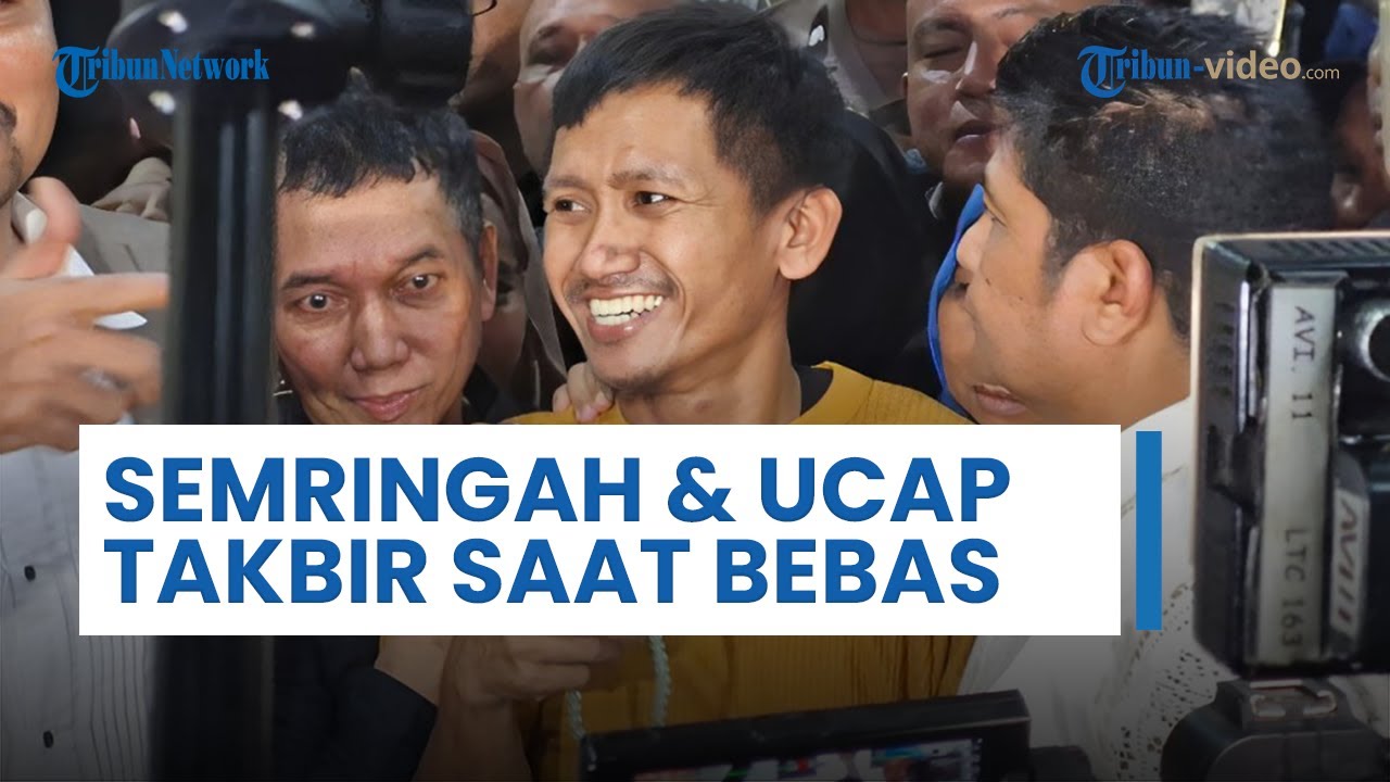 Semringah & Langsung Teriakkan Takbir, Pegi Setiawan Bebas, Ucap Terima Kasih sambil Berkaca-kaca