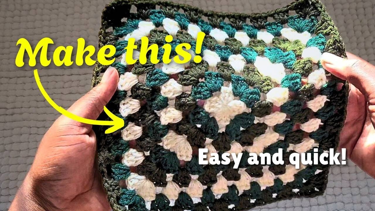 Granny Square for Beginners *With Colour Changes*