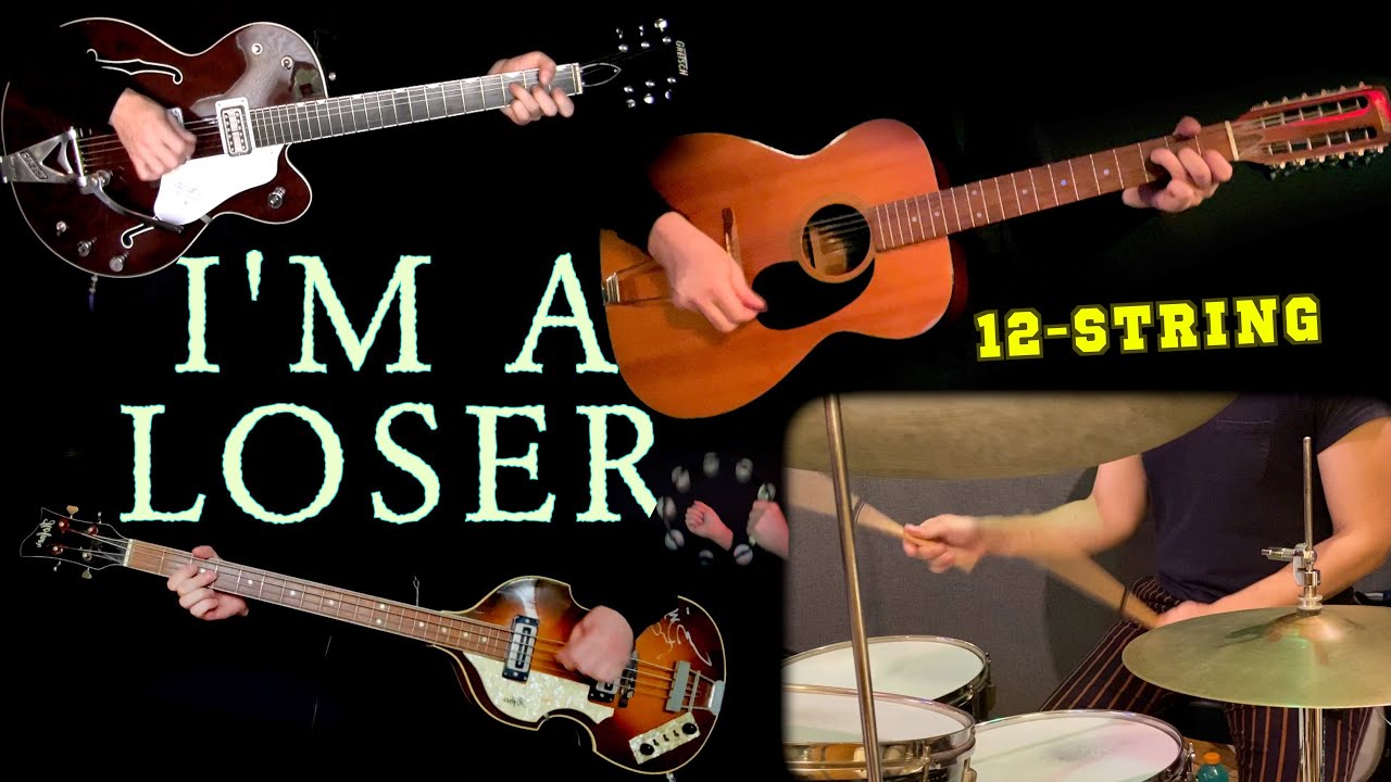 I'm A Loser - Acoustic 12-Str, Tennessean, Bass, Drums & Harmonica Cover - Reproduction