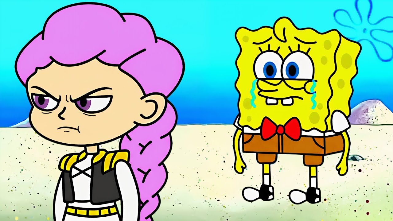 Bob Esponja Dejó a Sus Amigos Historia Triste (KPop Demon Hunters Animación)