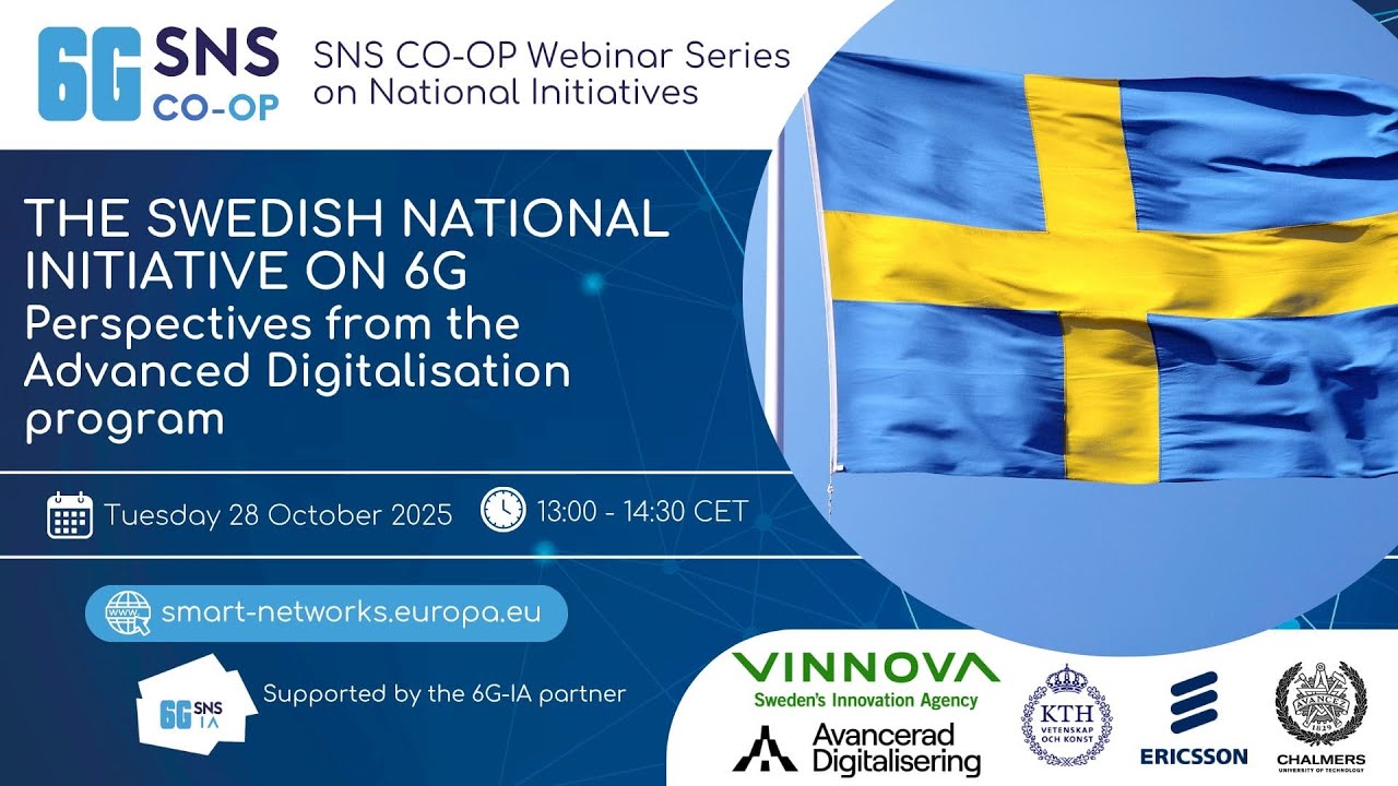 Swedish National Initiatives on 6G: Perspectives from the Advanced Digitalisation program