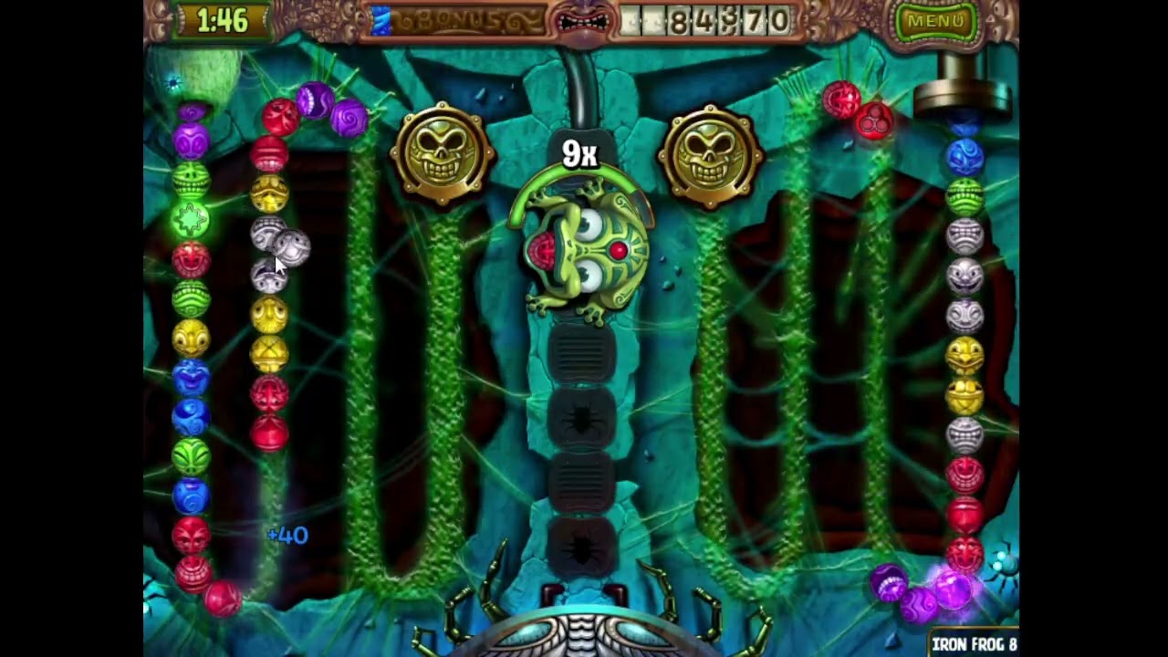 zuma's revenge ironfrog8 in 3 minutes test