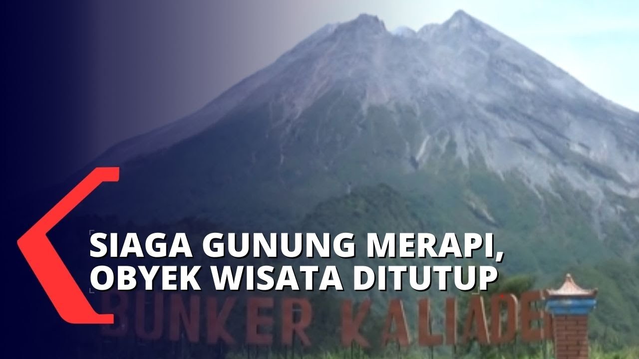 Status Gunung Merapi Level Siaga, Sultan Yogya Imbau Warga Tetap Tenang