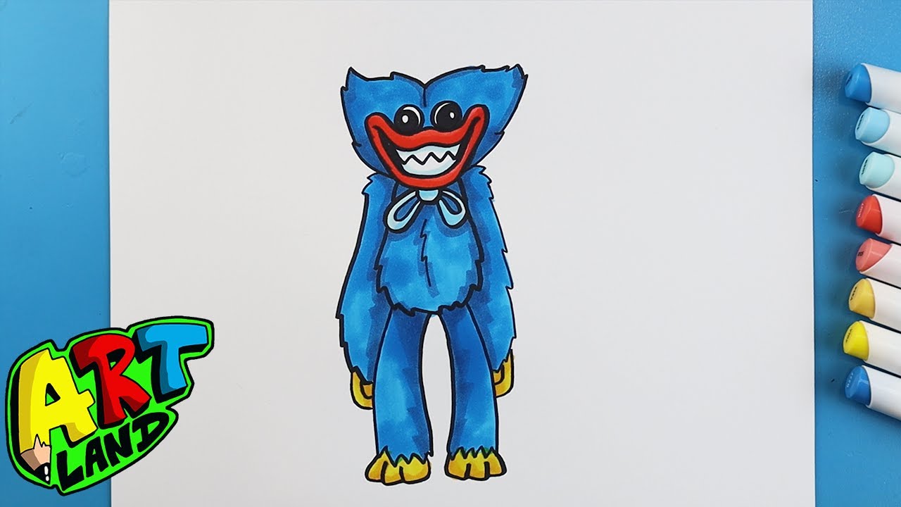How to Draw HUGGY WUGGY