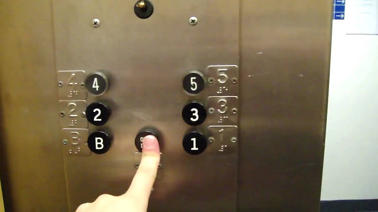 elevator trio : Red Old Otis elevator @ Highland Hospital Rochester NY w/jimster586 & Jtelev