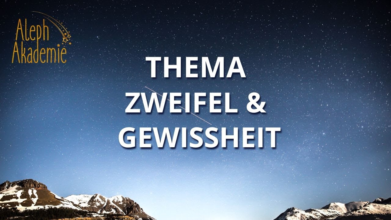 Zweifel & Gewissheit - Wer bin ich eigentlich? - EKIW Session mit Gregor Geißmann