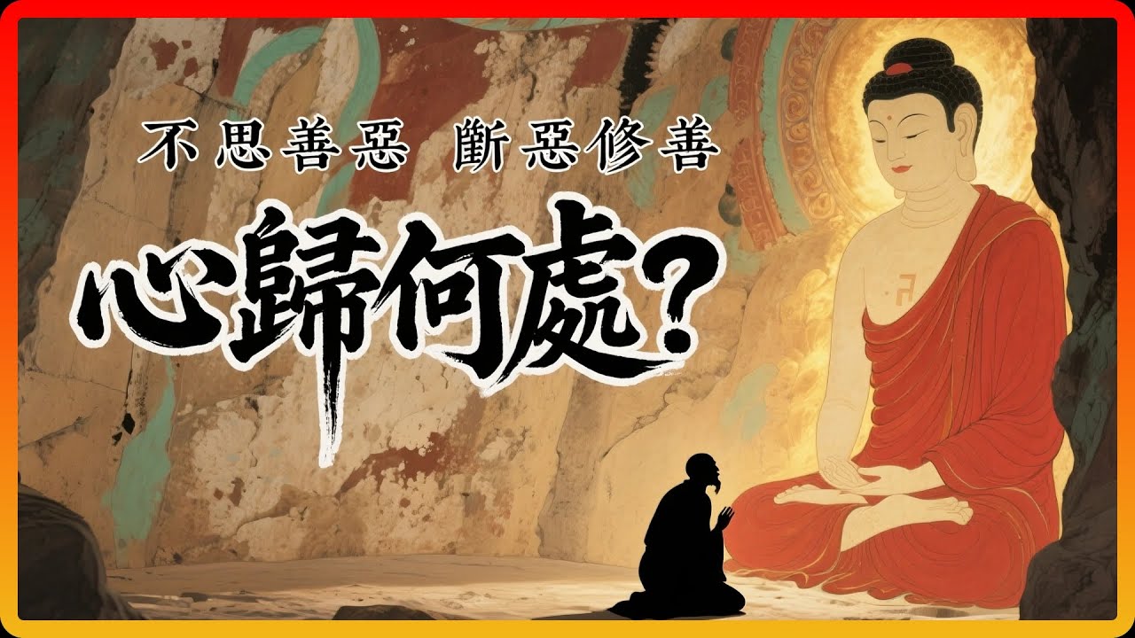 佛法既說不思善惡，又說要斷惡修善，我們的心究竟該如何安放？#佛教 #空性 #因果 #修行 #佛法