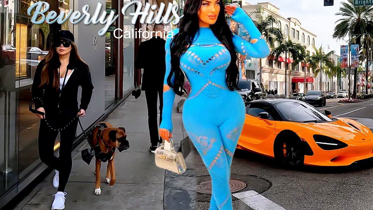 The Highlights of Stunning Women & Exotic Supercars | Luxury Lifestyles | Beverly Hills, California