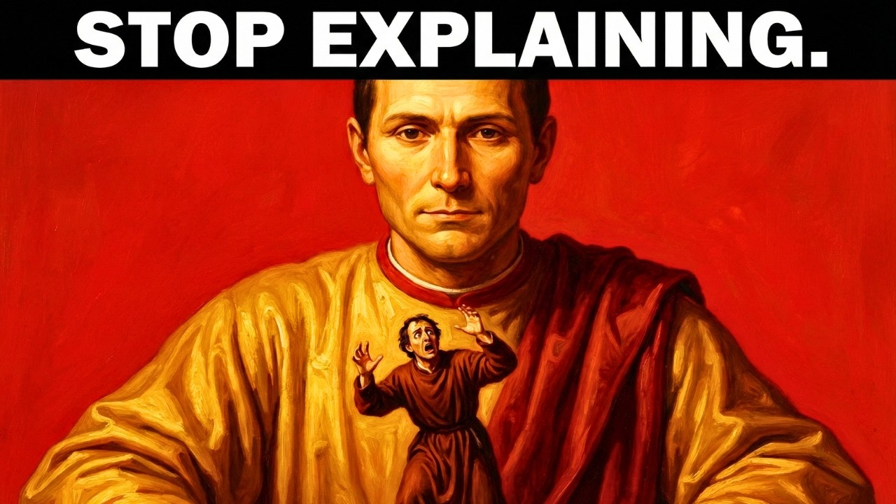NEVER Defend Yourself. (Machiavelli’s Trick to Flip the Power)