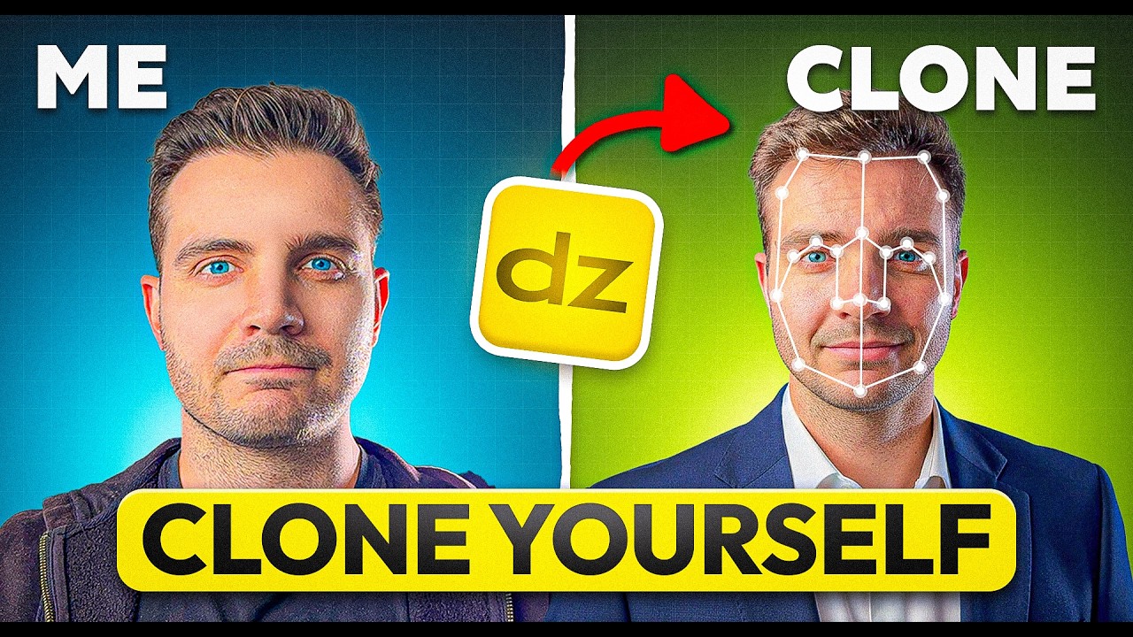 I Cloned Myself With AI to Make Passive Income (Dzine AI Tutorial)
