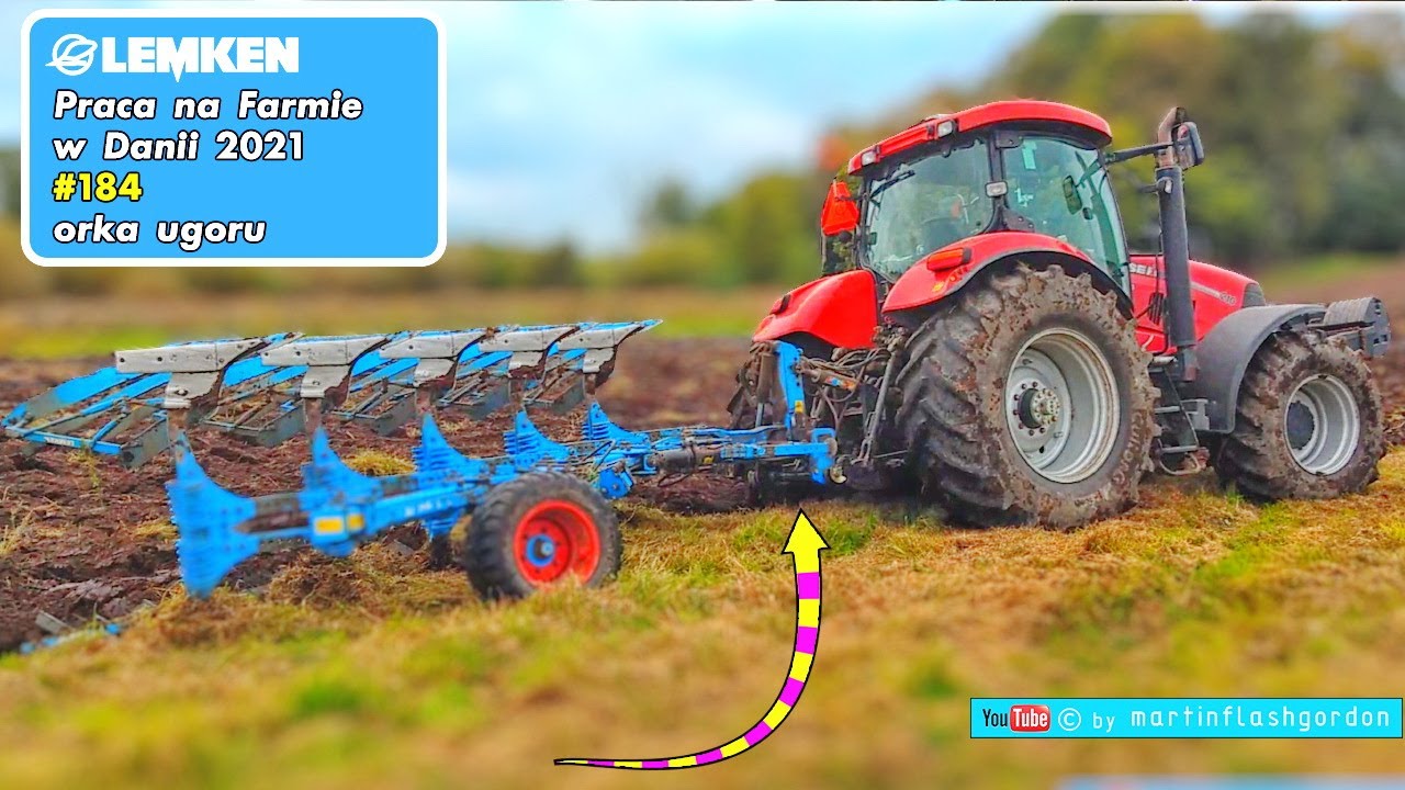 Praca na Farmie w Danii 184 orka ugoru Lemken