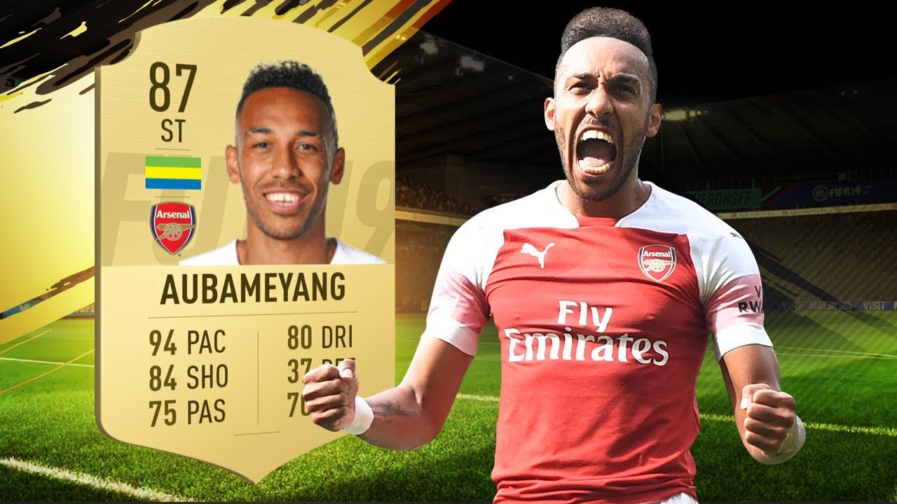 FIFA 19 Aubameyang Review | 87 Aubameyang Player Review | Fifa 19 Ultimate Team