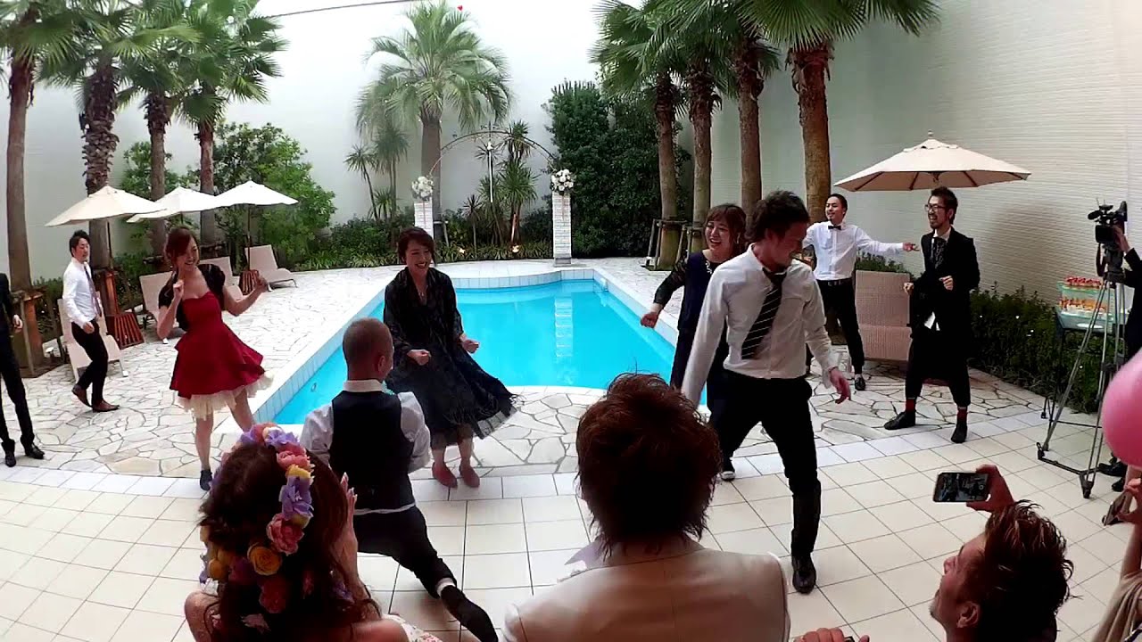 結婚式サプライズ余興TABOO group present フラッシュモブ風ダンス💃