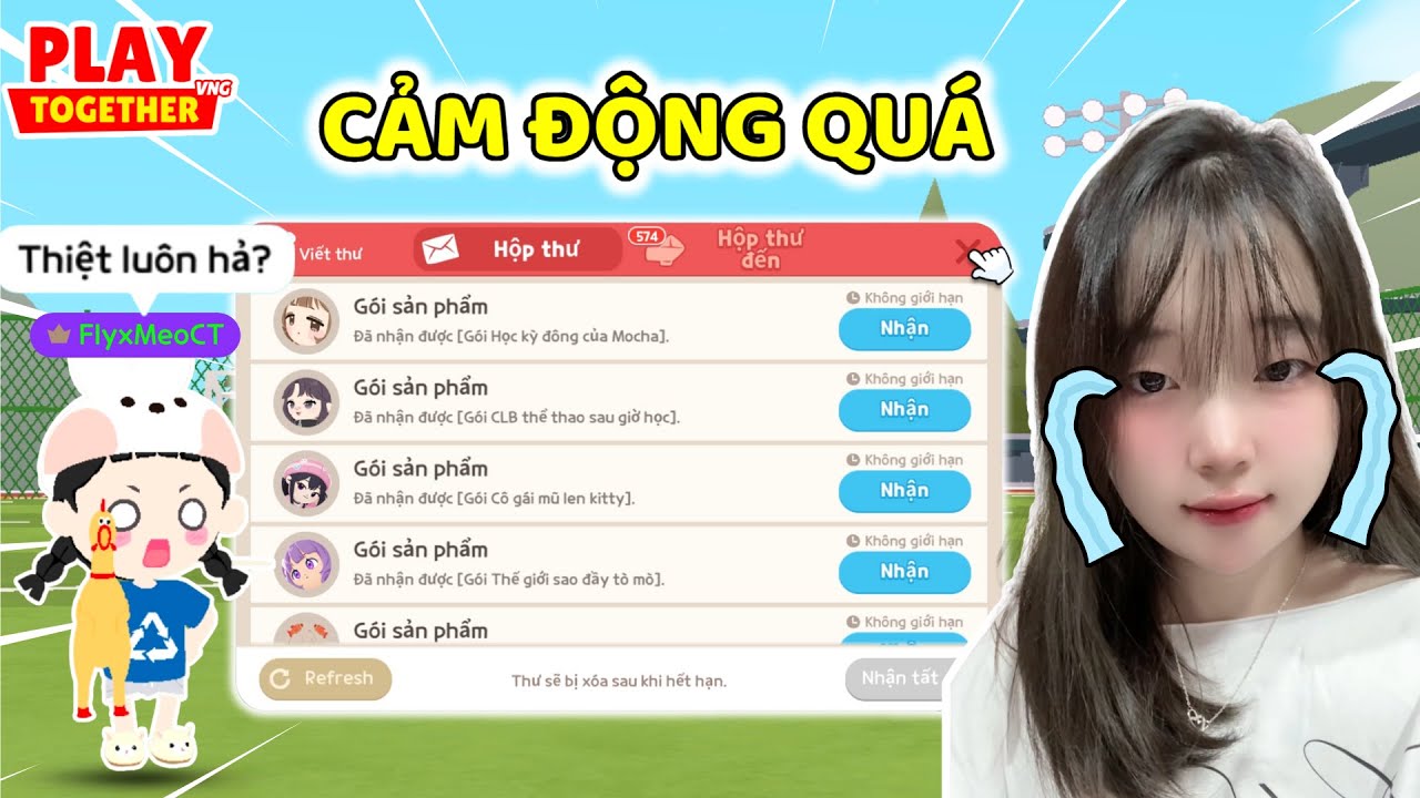 Meo Bất Ngờ Nhận Được Quà Khủng Khi Đọc Thư Fan !!! | Play Together