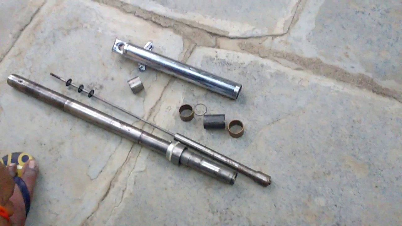 Jawa and yezdi  front fork (shockers) installation(for spares 9491220222)