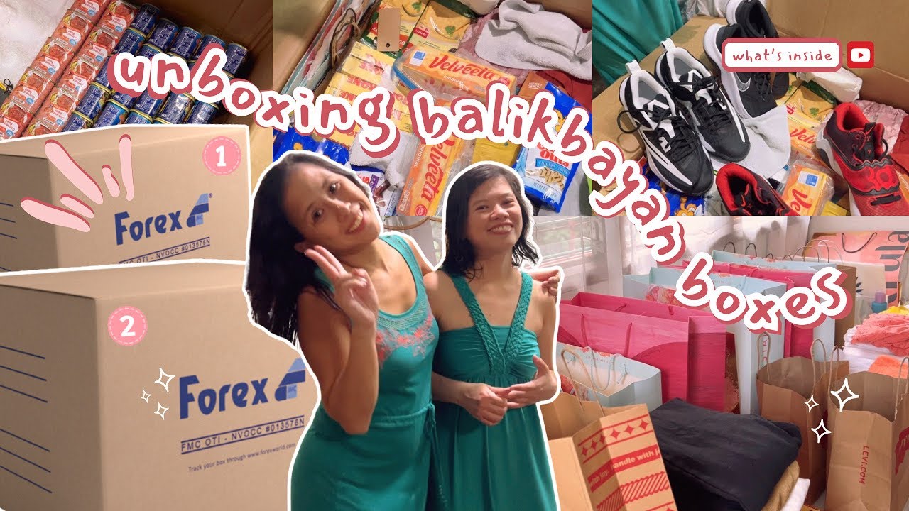 UNBOXING TWO BALIKBAYAN BOXES FROM THE USA! 🇺🇸 | Let’s Find Out What’s Inside