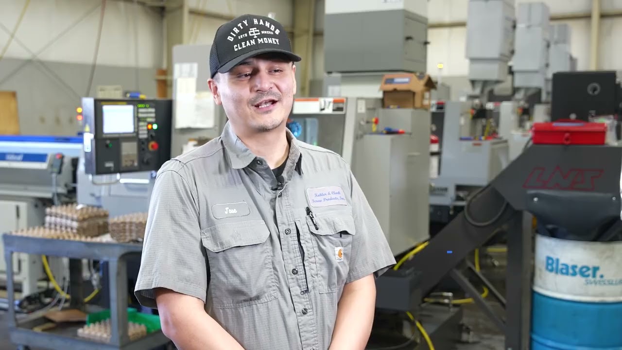 Tsugami Customer Testimonial: Kohler & Clark Screw Products
