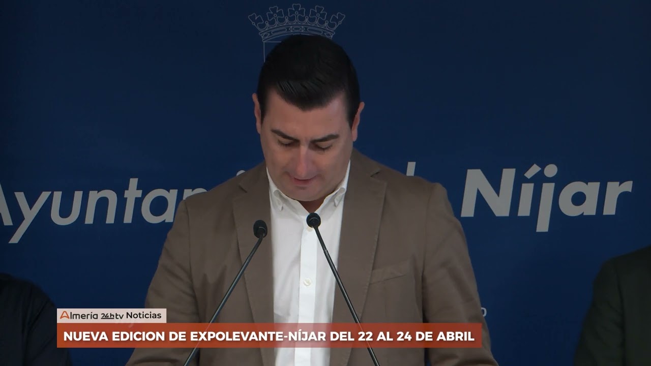 NUEVA EDICION DE EXPOLEVANTE-NÍJAR DEL 22 AL 24 DE ABRIL.