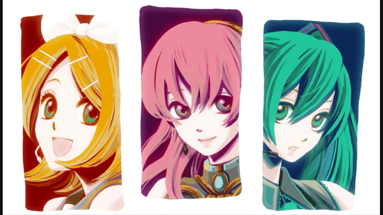 VOCALOID2 Hatsune Miku, Megurine Luka & Kagamine Rin NEL