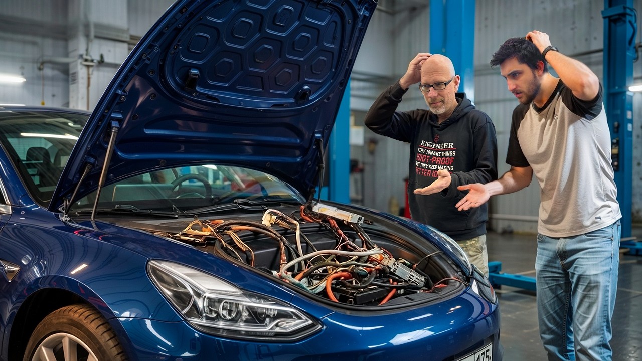 Утопленная Тесла сдохла! Олег, помоги!